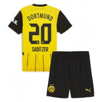 Fotbalové Dres Borussia Dortmund Marcel Sabitzer #20 Dětské Domácí 2024-25 Krátký Rukáv (+ trenýrky)